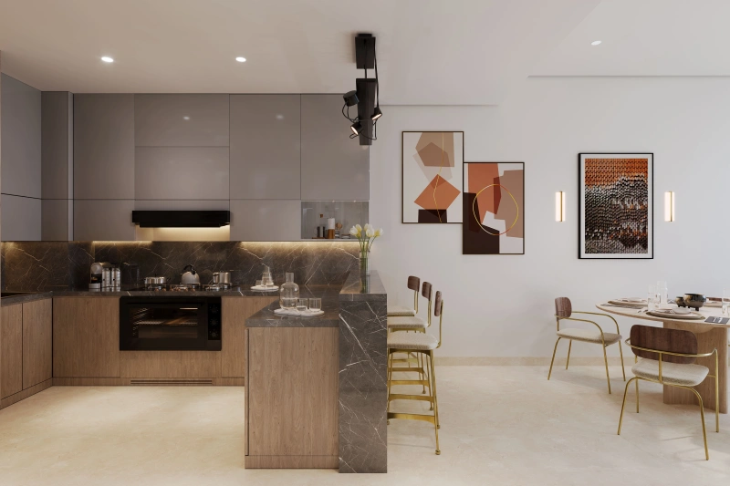 Traumhafte 2-Zimmer-Wohnung mit Rooftop Pool und Rooftop Kino