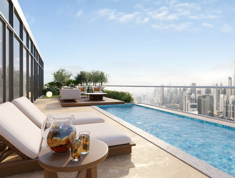 Luxuriöses Penthouse mit 3 Schlafzimmern, privatem Pool - Ausstattung auf höchstem Niveau!