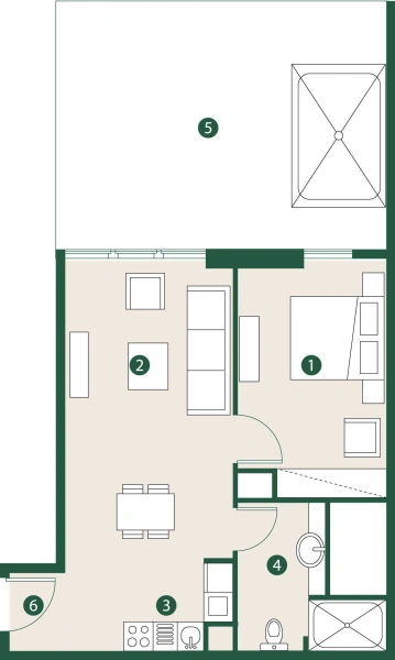 39849 - OAK YARD Residences - Apartment