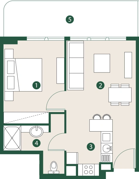 39900 - OAK YARD Residences - Apartment