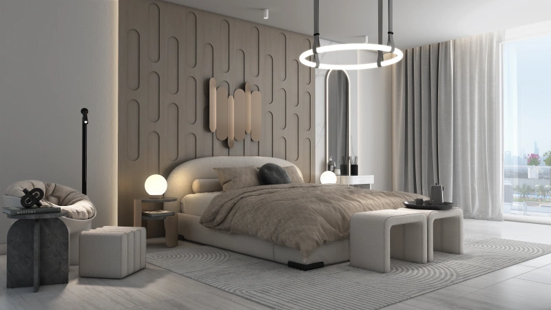 Gemütliche 2-Zimmer-Duplex-Wohnung mit Poolblick in idealer Lage