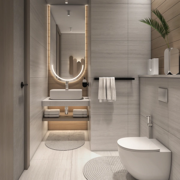 Gemütliche 2-Zimmer-Duplex-Wohnung mit Poolblick in idealer Lage