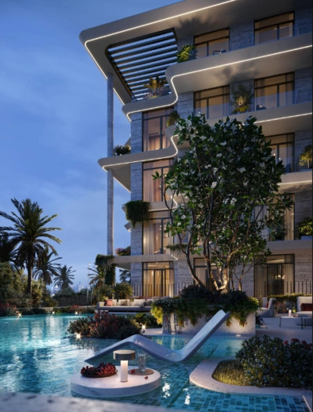 Luxuriöses Apartment mit 3 Schlafzimmern und privatem Pool: Großzügiges Layout,