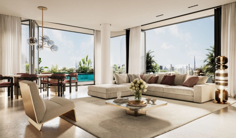 Luxuriöses Apartment mit 3 Schlafzimmern und privatem Pool: Großzügiges Layout,