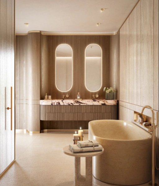 Luxuriöses Apartment mit 3 Schlafzimmern und privatem Pool: Großzügiges Layout,