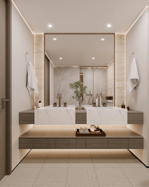 Luxuriöses Apartment mit 3 Schlafzimmern und privatem Pool: Großzügiges Layout,