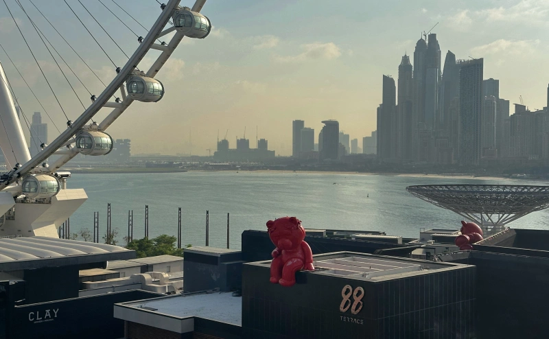 Luxuriöses 4-Zimmer-Apartment mit Dienstmädchenzimmer, traumhafter Aussicht, Bluewaters Residences 8