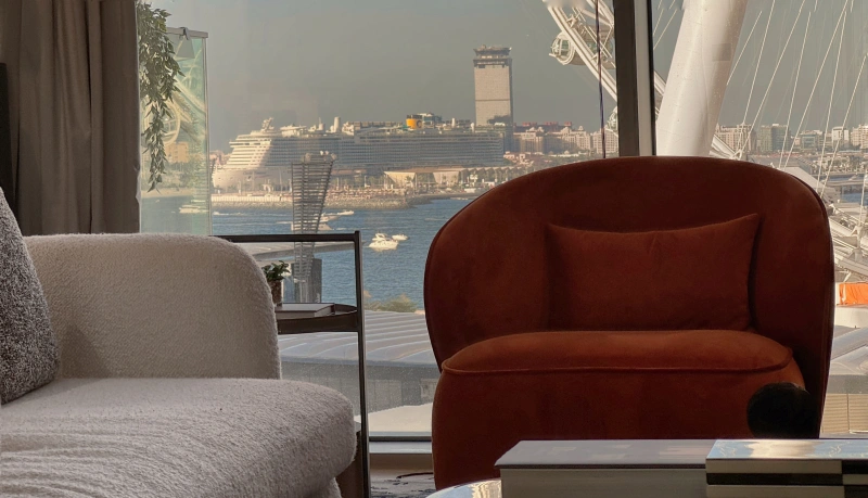 Luxuriöses 4-Zimmer-Apartment mit Dienstmädchenzimmer, traumhafter Aussicht, Bluewaters Residences 8