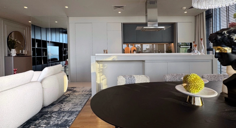 Luxuriöses 4-Zimmer-Apartment mit Dienstmädchenzimmer, traumhafter Aussicht, Bluewaters Residences 8