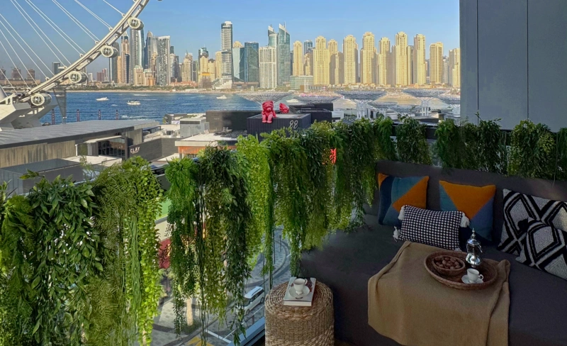 Luxuriöses 4-Zimmer-Apartment mit Dienstmädchenzimmer, traumhafter Aussicht, Bluewaters Residences 8