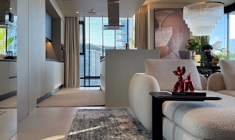 Luxuriöses 4-Zimmer-Apartment mit Dienstmädchenzimmer, traumhafter Aussicht, Bluewaters Residences 8