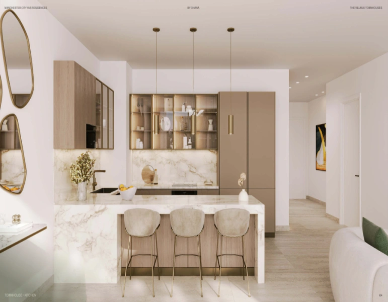 Stilvolles Stadthaus mit drei Schlafzimmern und modernem Design