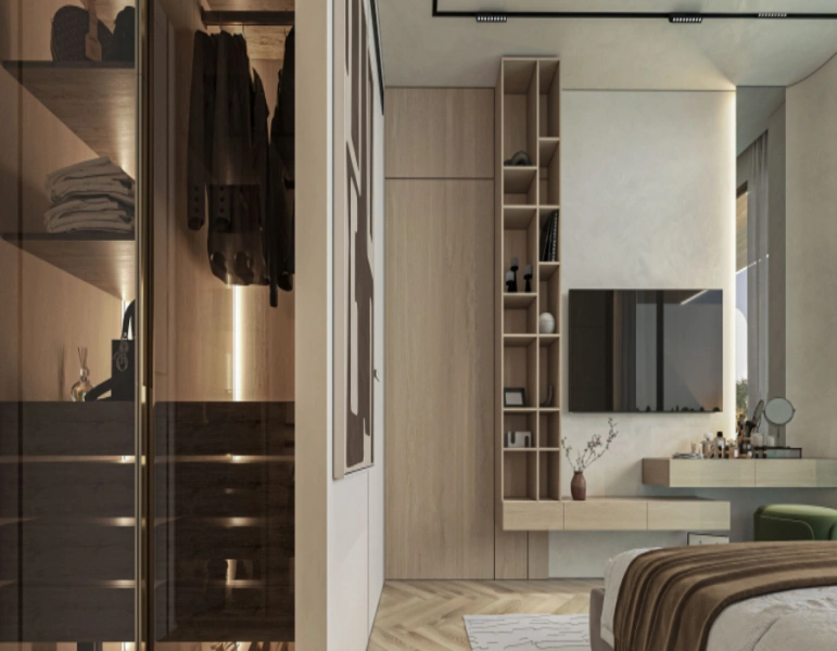 Luxuriöses Apartment mit zwei Schlafzimmern, Jacuzzi und modernem Design