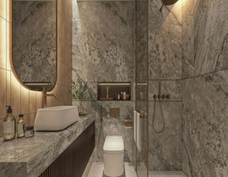 Luxuriöses Apartment mit zwei Schlafzimmern, Jacuzzi und modernem Design