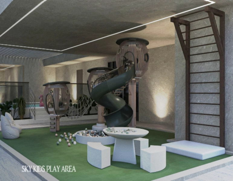 Luxuriöses Apartment mit zwei Schlafzimmern, Jacuzzi und modernem Design