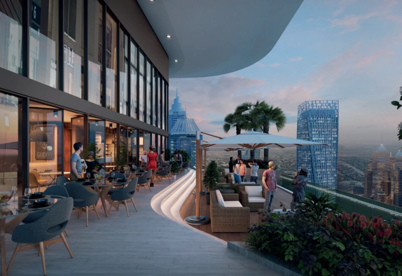 Exklusives 1-Zimmer-Apartment mit atemberaubendem Blick auf die Marina Skyline & eigenem Wäscheraum