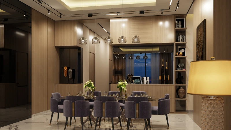 Exklusives 1-Zimmer-Apartment mit atemberaubendem Blick auf die Marina Skyline & eigenem Wäscheraum