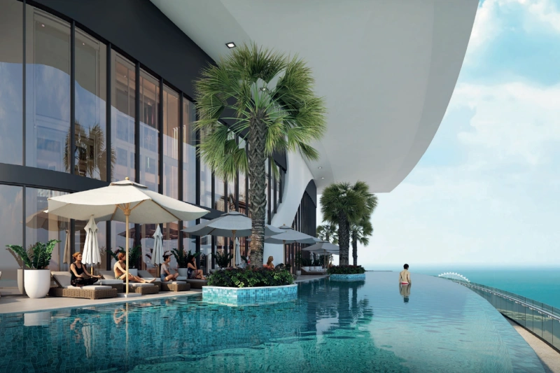 Exklusives 1-Zimmer-Apartment mit atemberaubendem Blick auf die Marina Skyline & eigenem Wäscheraum