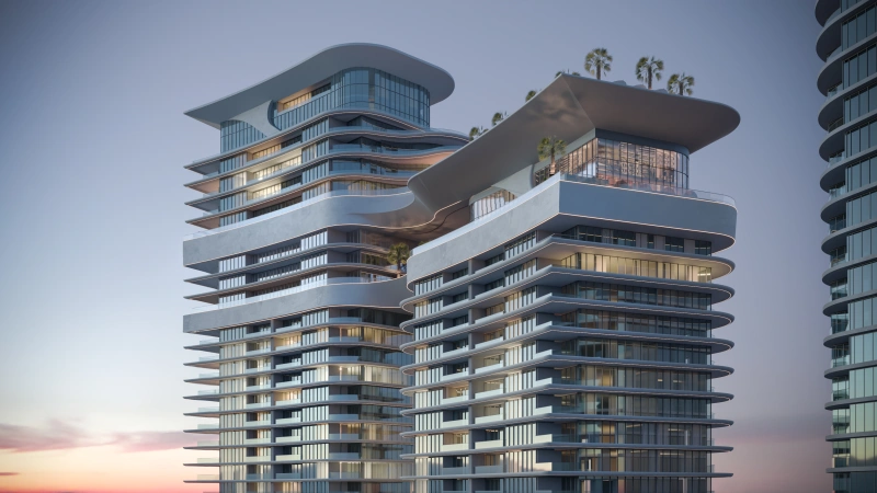 Exklusives 1-Zimmer-Apartment mit atemberaubendem Blick auf die Marina Skyline & eigenem Wäscheraum