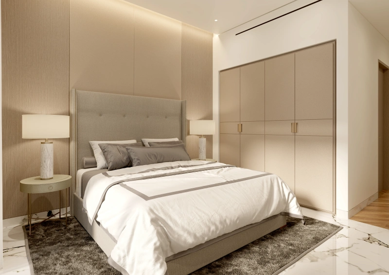 Exklusives 1-Zimmer-Apartment mit atemberaubendem Blick auf die Marina Skyline & eigenem Wäscheraum