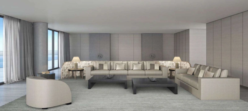 Luxuriöses 5-Zimmer-Apartment mit riesigem Balkon und atemberaubendem Blick auf das Meer