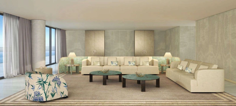 Luxuriöses 5-Zimmer-Apartment mit riesigem Balkon und atemberaubendem Blick auf das Meer