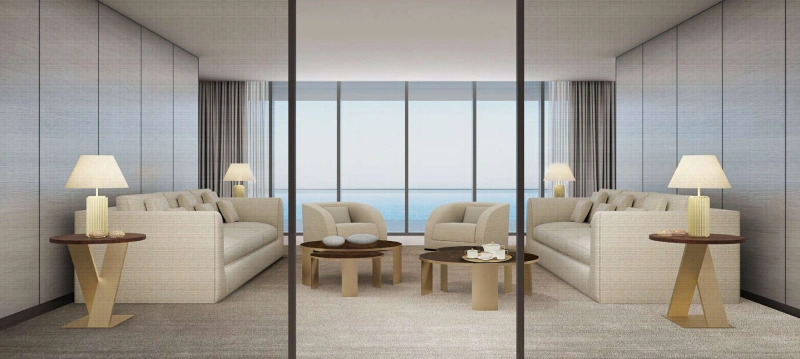Luxuriöses 5-Zimmer-Apartment mit riesigem Balkon und atemberaubendem Blick auf das Meer
