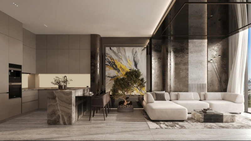 Moderne 1-Zimmer Wohnung mit Büro - Ideal zum Arbeiten und Leben