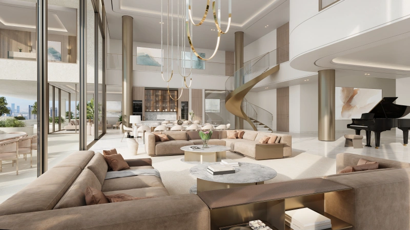 Exklusives Penthouse mit 4 Schlafzimmern in Downtown Dubai, Fairmont Residences
