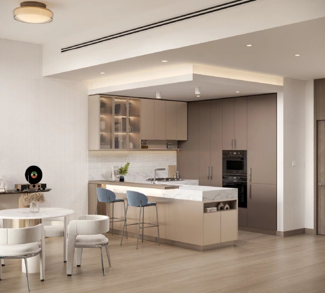 Geräumige 3-Zimmer-Wohnung mit Arbeitszimmer und eigenem Bad in Großzügigem Layout