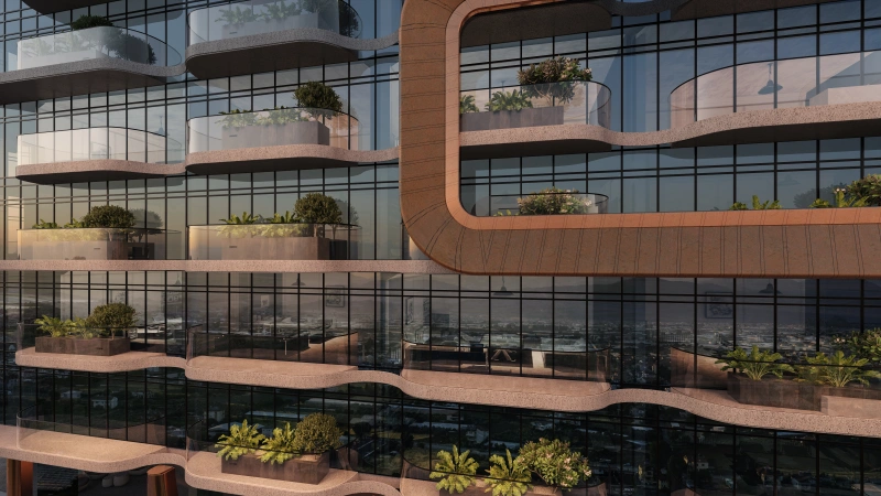 Modernes 1-Zimmer-Apartment mit großen bodentiefen Fenstern und Balkon in zentraler Lage!