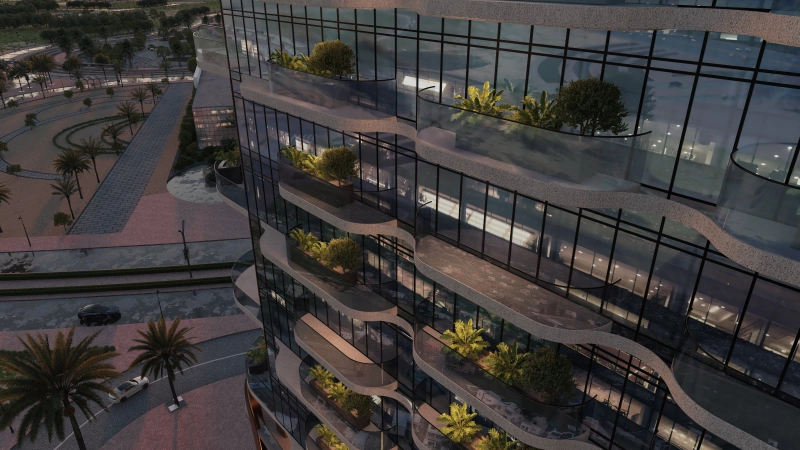 Modernes 1-Zimmer-Apartment mit großen bodentiefen Fenstern und Balkon in zentraler Lage!