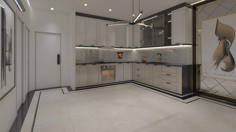 Modernes 1-Zimmer-Apartment mit großen bodentiefen Fenstern und Balkon in zentraler Lage!