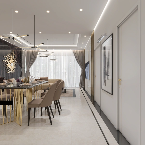 Modernes 1-Zimmer-Apartment mit großen bodentiefen Fenstern und Balkon in zentraler Lage!