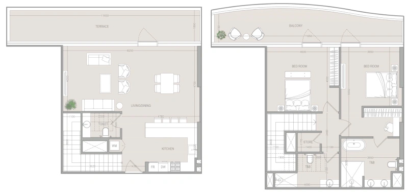 2-Bedroom Apartment in "A1LA RESIDENCE"