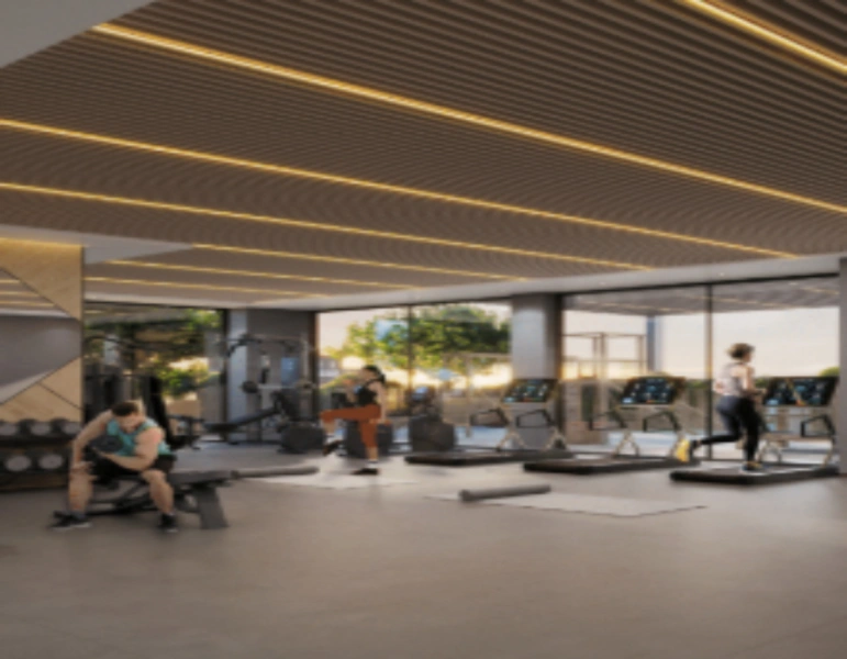 Stilvolles Ein-Zimmer-Apartment mit modernem Design