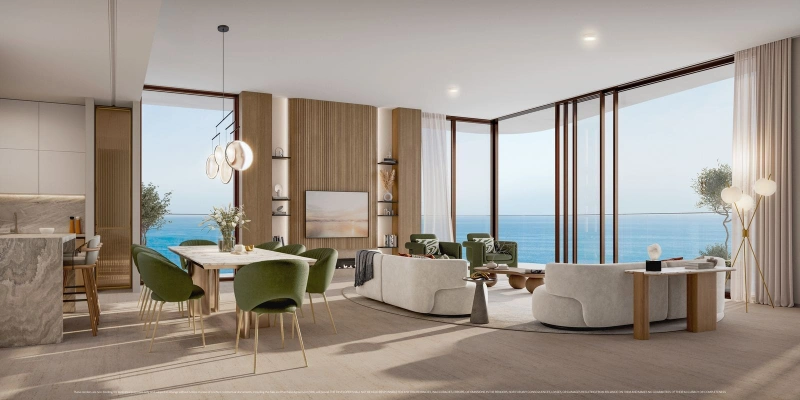 Luxuriöse 2-Zimmer Wohnung am Strand: Eleganz und Komfort in perfekter Lage