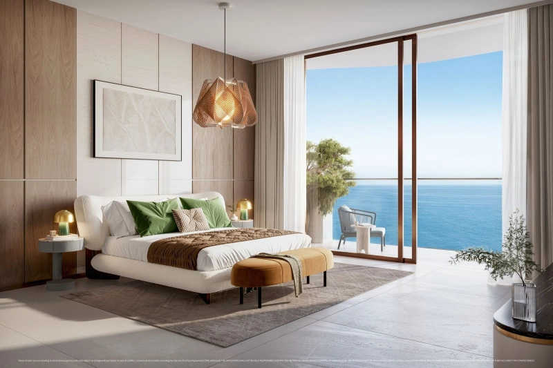 Luxuriöse 2-Zimmer Wohnung am Strand: Eleganz und Komfort in perfekter Lage