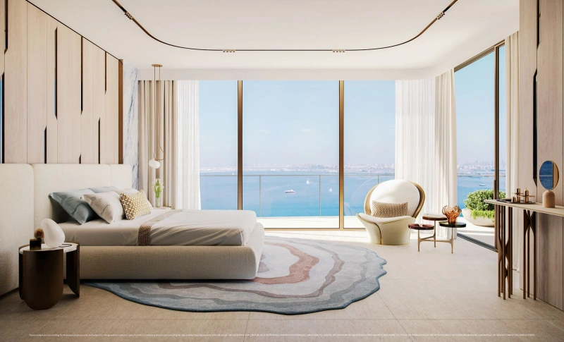 Luxuriöse 2-Zimmer Wohnung am Strand: Eleganz und Komfort in perfekter Lage