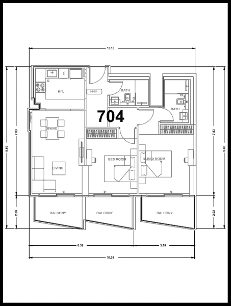 Geräumige 2-Zimmer-Wohnung mit großen Annehmlichkeiten - Ready to Move In!