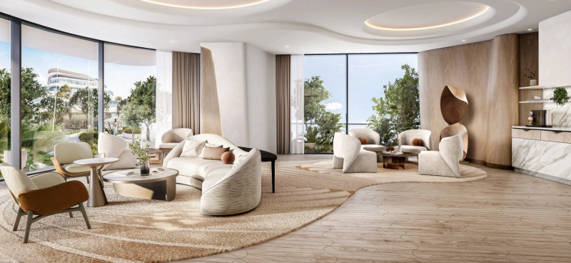 Luxury 2BR Apartment with Maid Room, Plunge Pool, Panoramic Sea Views