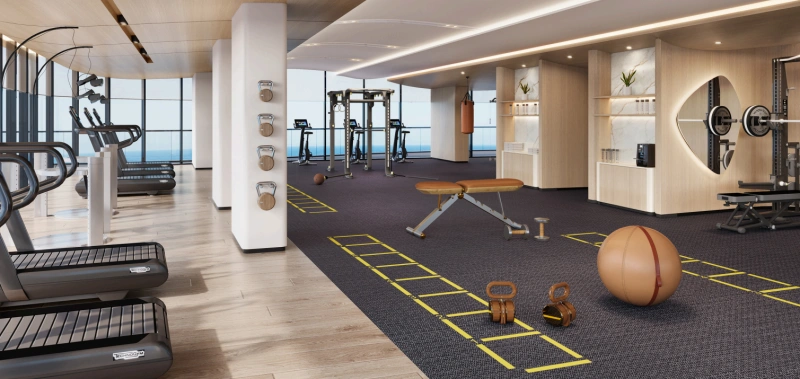 Luxury 2BR Apartment with Maid Room, Plunge Pool, Panoramic Sea Views