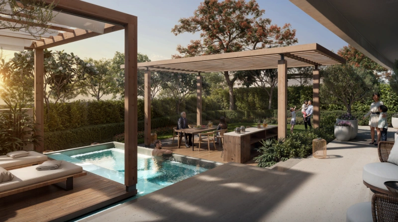 Luxury 2BR Apartment with Maid Room, Plunge Pool, Panoramic Sea Views