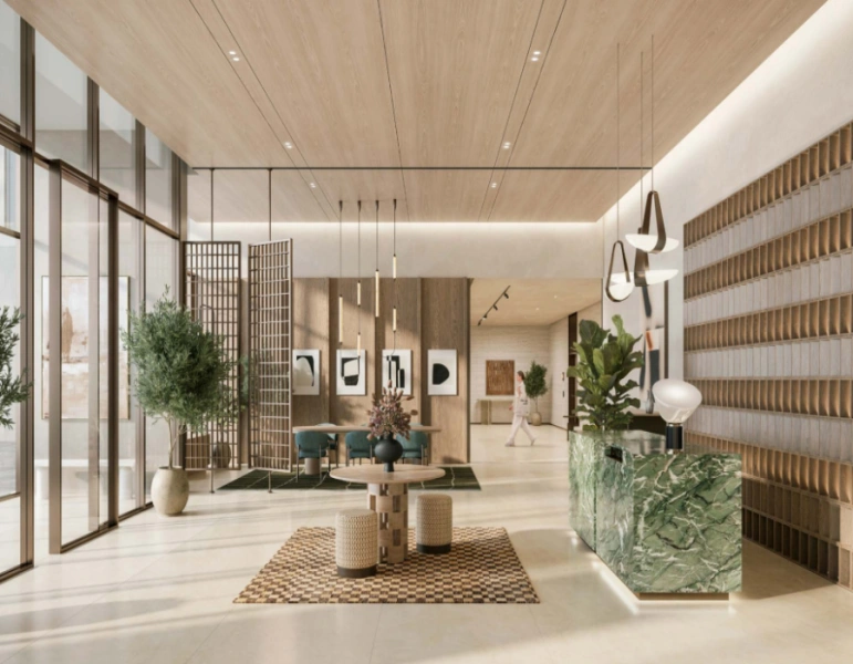 Stilvolle Zwei-Zimmer-Wohnung mit modernem Design