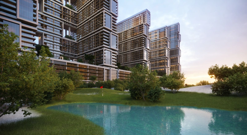 Unique et luxueux appartement d'une pièce dans un endroit de rêve !