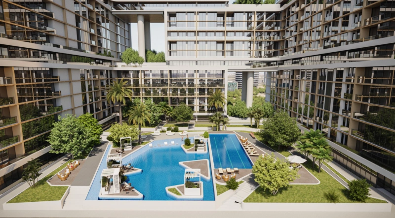 Unique et luxueux appartement d'une pièce dans un endroit de rêve !