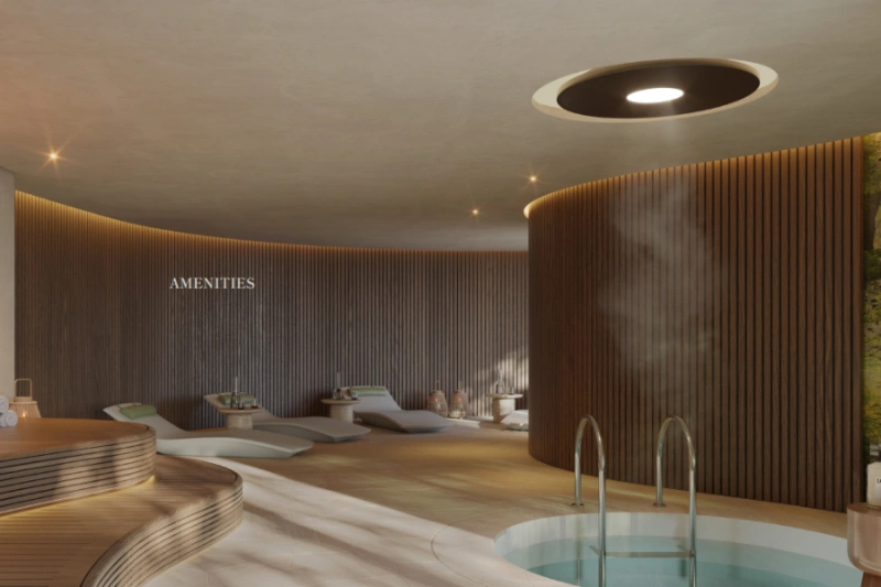 Stilvolles Duplex mit drei Schlafzimmern und Dienstmädchenzimmer in modernem Design