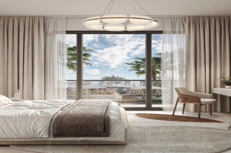 Stilvolles Duplex mit drei Schlafzimmern und Dienstmädchenzimmer in modernem Design