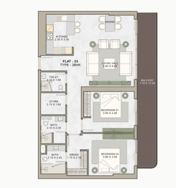 Moderne 2-Zimmer-Wohnung mit toller Ausstattung
