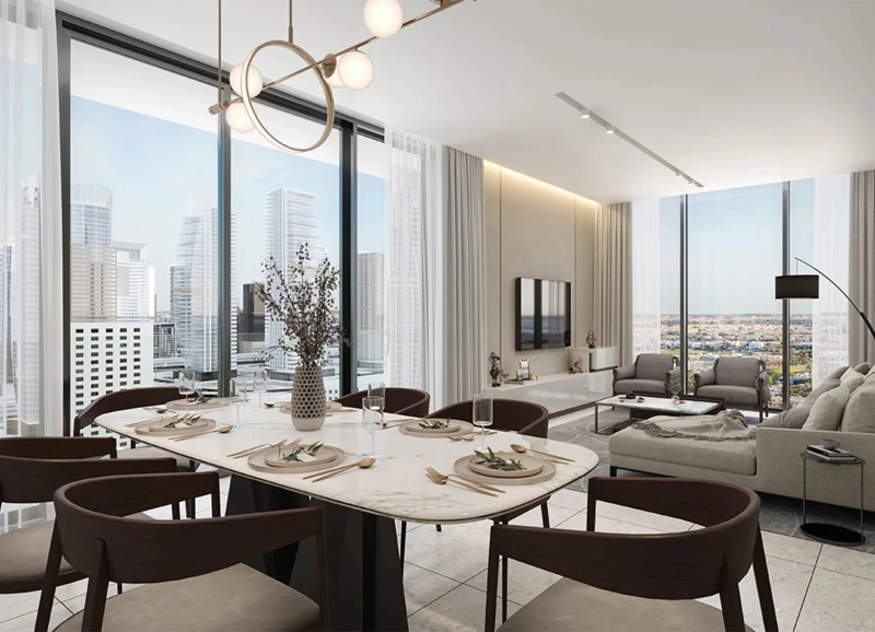 Modernes Apartment mit 2 Schlafzimmern und Panoramablick auf die begehrte Lage Jumeirah Island!